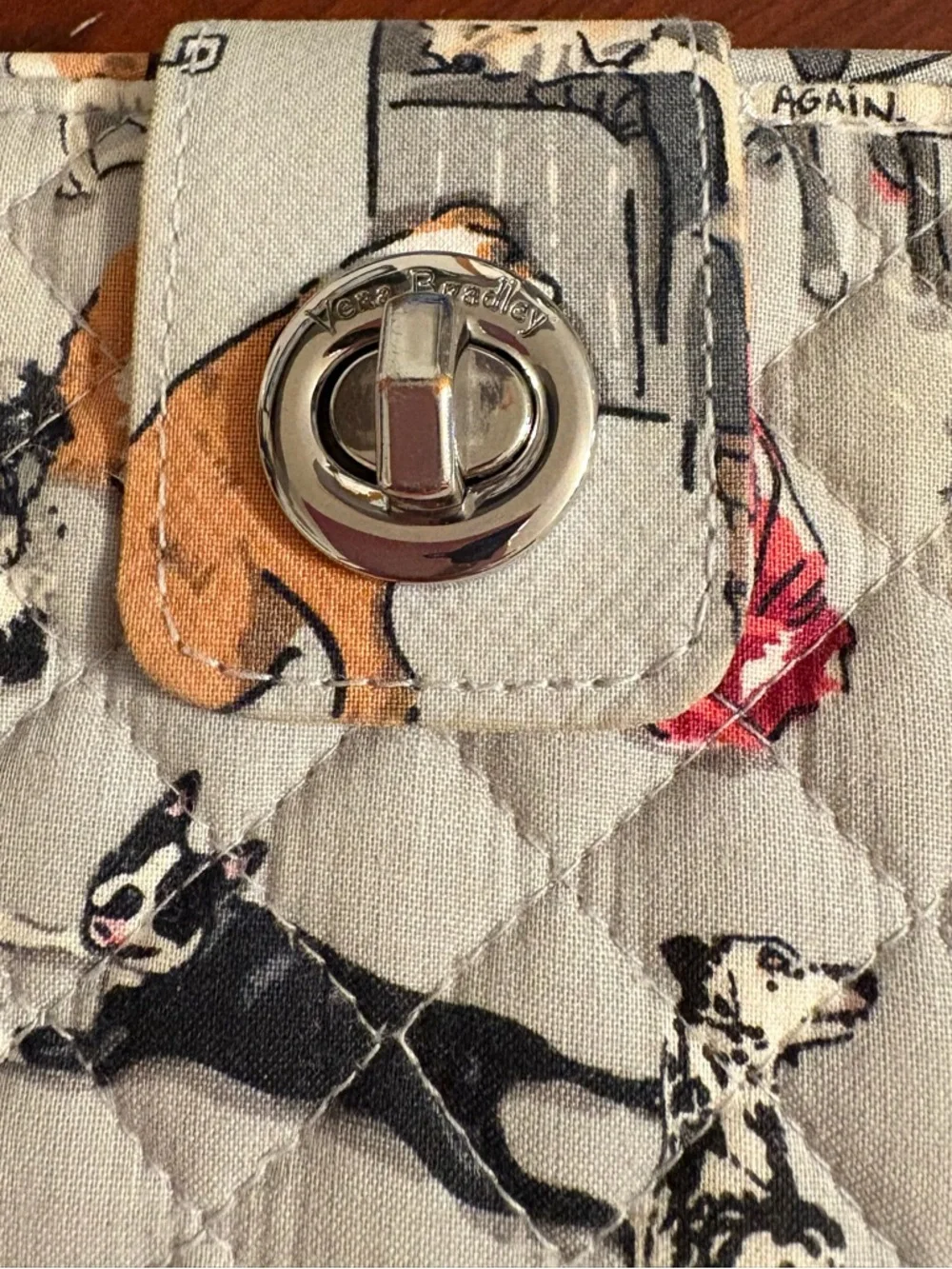 Vera Bradley Dog Wallet  8" x 5" Best In show? - Picture 5 of 6